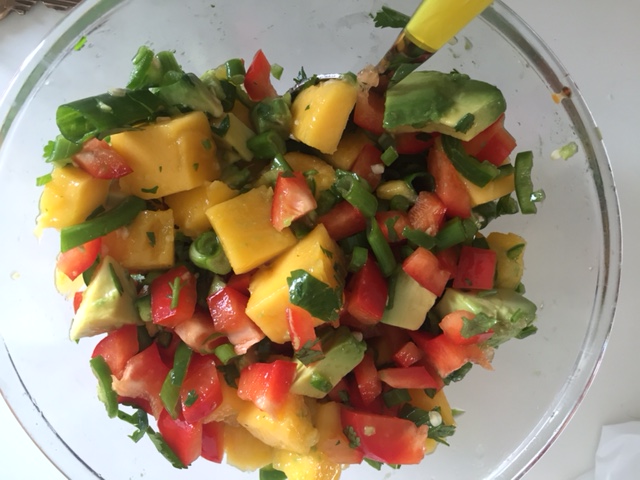 Spicy and Sweet Mango&nbsp;Salsa