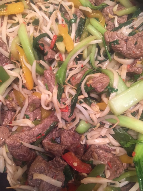 Ginger, Soy and Chilli Beef Stir Fry